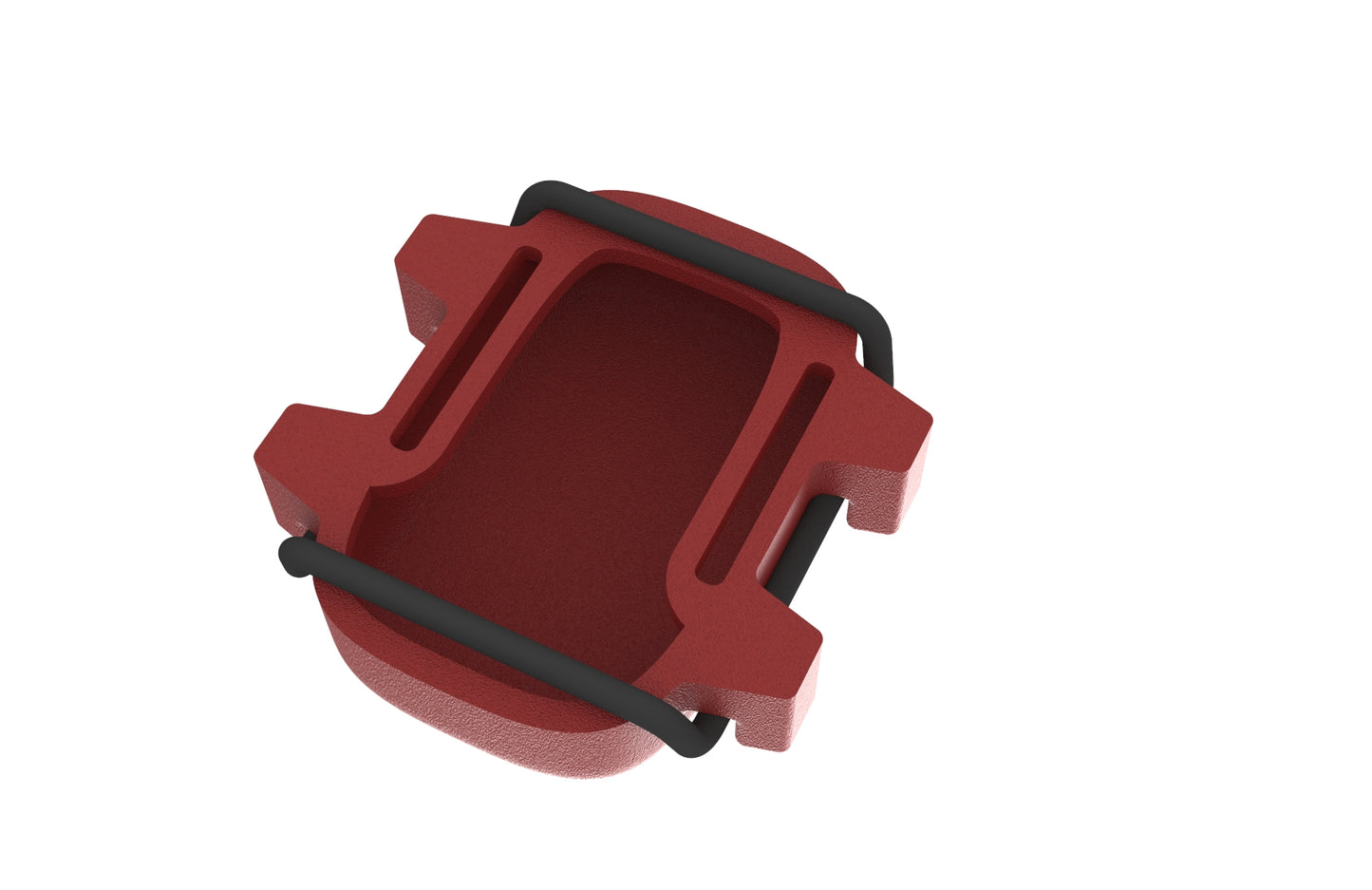 3d Printed tripL6 Rubber Transponder Mount and o-ring Strap – Fits Mylaps ProChip FLEX